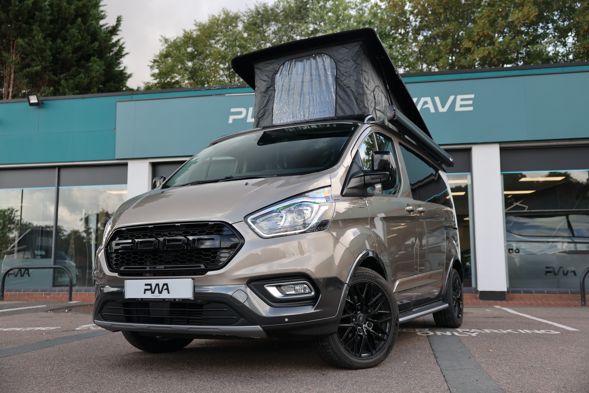 Ford Transit Custom Campervan 2.0 SWB 2022 Silver PWA- ZYA