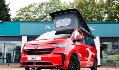 Volkswagen T7 Transporter Campervan New 2.0 Diesel SWB 2025 Mid Intensive Red PWA- NGZ