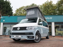 Two tone VW campervan