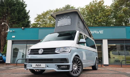 Volkswagen T6 Campervan Used 2.0 Diesel LWB 2016 Two Tone Squirrel Grey PWA- XGO