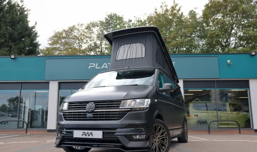 Volkswagen T6.1 Campervan 2024 2.0 LWB Matte Black PWA- LVP