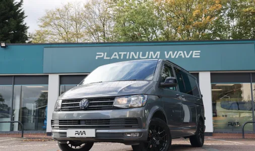 2017 Volkswagen Transporter T6 150BHP Highline T28 Day Van Indium Grey SWB PWA – KLJ