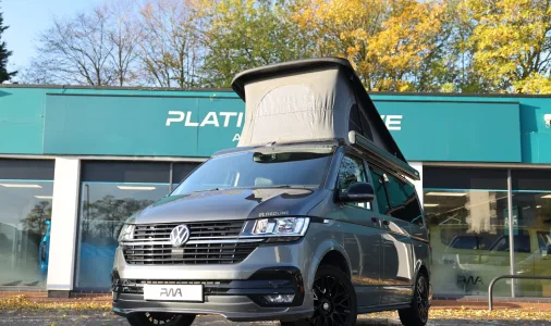 2020 Volkswagen Transporter 2.0 Diesel DSG HIGHLINE T6.1 T28 Campervan SWB Indium Grey PWA- BCZ